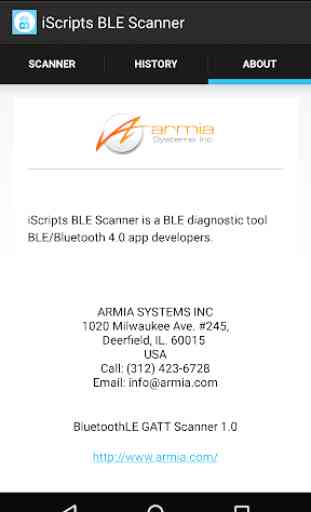 iScripts BLE Scanner 2