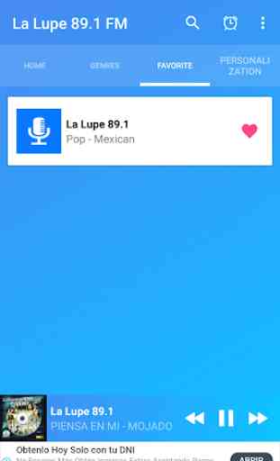 la lupe 89.1 fm Radio App Mexico en linea 1