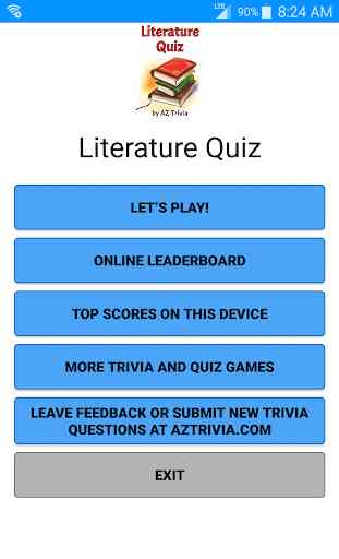 Literature Quiz 1