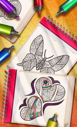 Mandala colour y dibujar 4