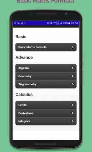 Math Formula, Mathematics basics Formula 1
