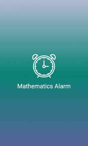 Maths Alarm 1