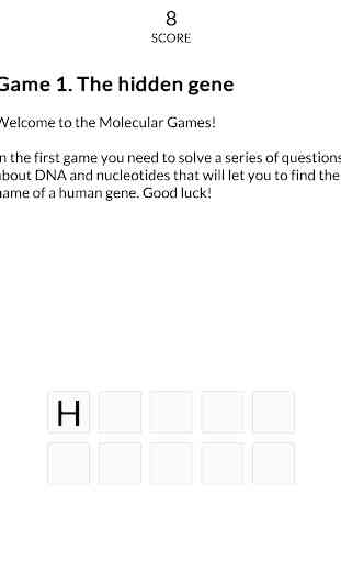Molecular Games 2