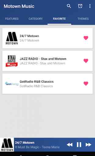 Motown Music Radio App 4