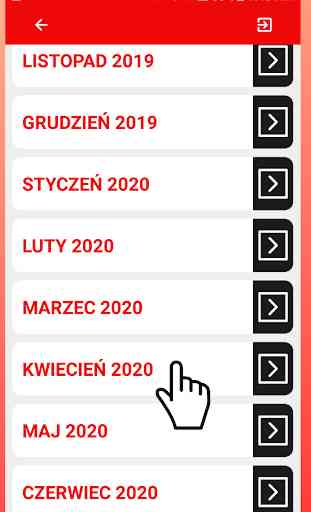 Najlepszy kalendarz Polski 2020 na telefon 3