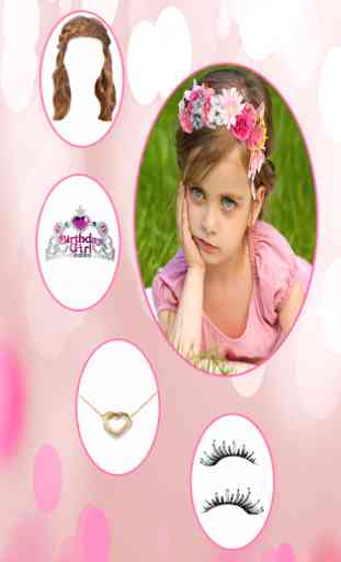 New Girls Hairstyle Photo Editor: Crown Necklaces 3