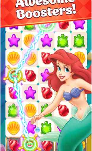 New Match 3 Games : Mermaid Match Puzzle 2