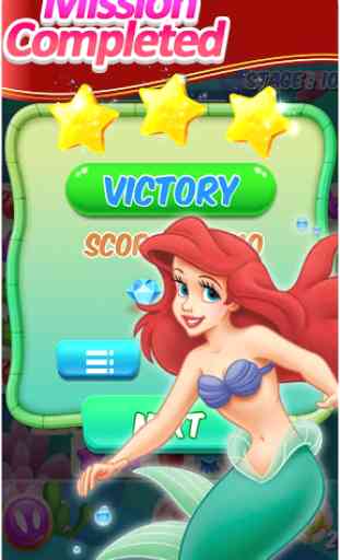 New Match 3 Games : Mermaid Match Puzzle 4