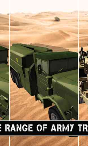 Offroad US Army Truck Driving: Desert Drive Game 2