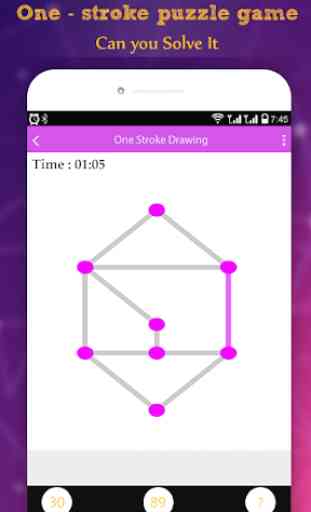 One Touch Connect dots - one stroke puzzle game 1