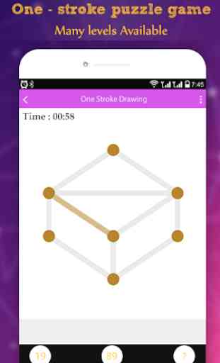 One Touch Connect dots - one stroke puzzle game 3