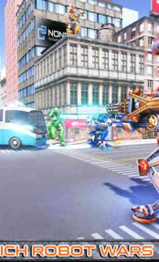 Ostrich Robot Car Transform War – Best Robot Games 3