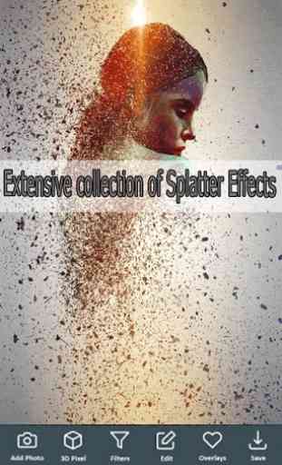Paint Splatter Effects and Filters – Splatter Art 1