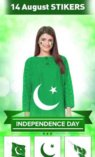 Pak Flag Face Photo Editor:14 Aug Independence Day 2