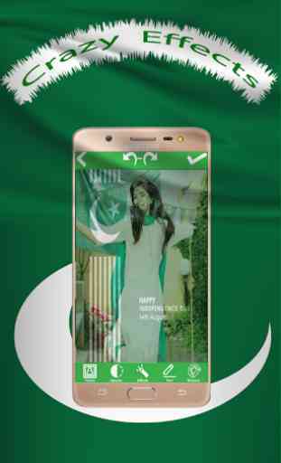 Pak Flag Selfie Photo Editor - 14 Aug DP Maker 3