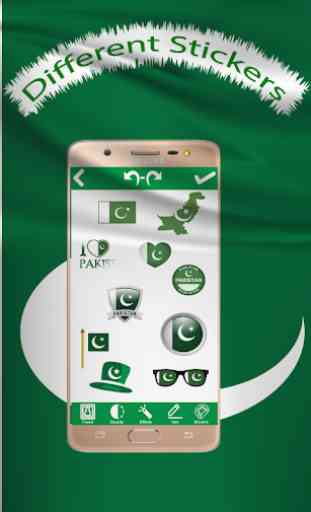 Pak Flag Selfie Photo Editor - 14 Aug DP Maker 4