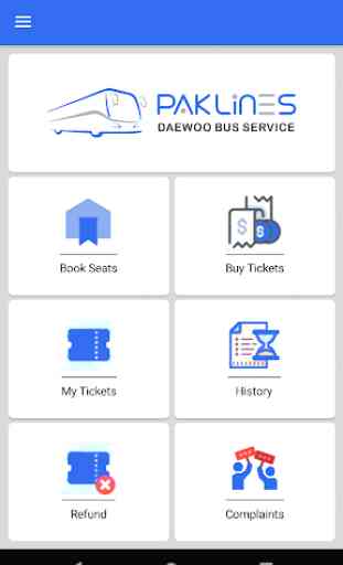 Paklines Daewoo Bus Service Booking App 3