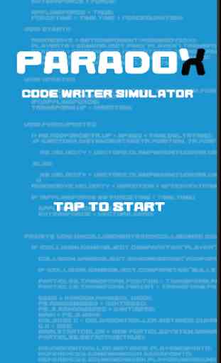 Paradox - Code Writer Simulator 1