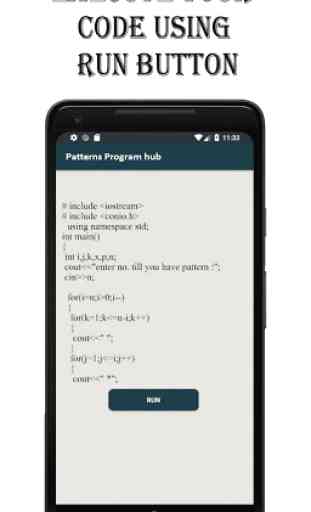 Patterns Program Hub : C, C++, Java 1