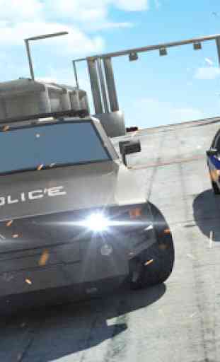 Police Car Driving Sim: Extreme City Stunts 2