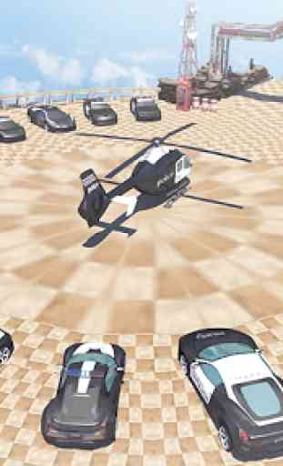 Police Car Driving Sim: Extreme City Stunts 3