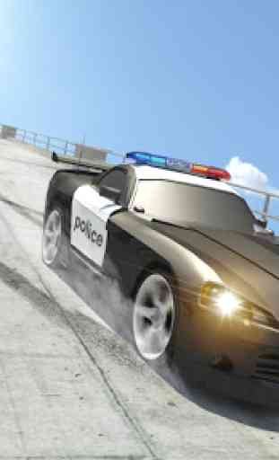 Police Car Driving Sim: Extreme City Stunts 4