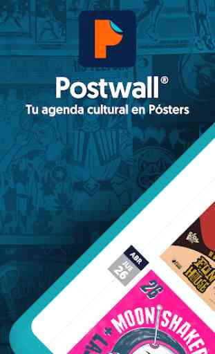 Postwall. Conciertos, música y posters 1