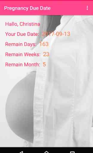Pregnancy Due Date Calculator 2