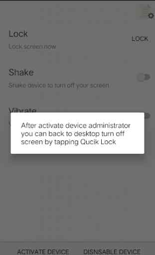 Quick Lock- one touch screen lock 4