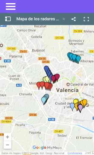 Radares Valencia 2