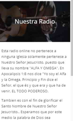 Radio Alfa y Omega 3