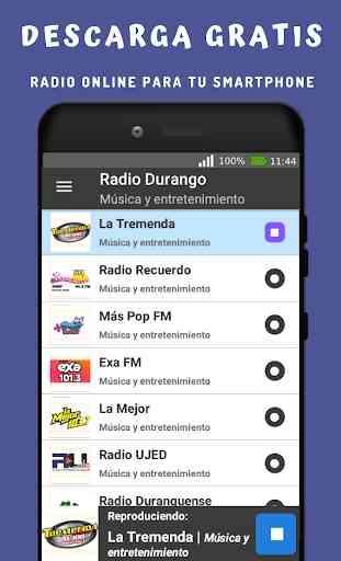 Radio Durango Gratis México Estaciones FM Online 3