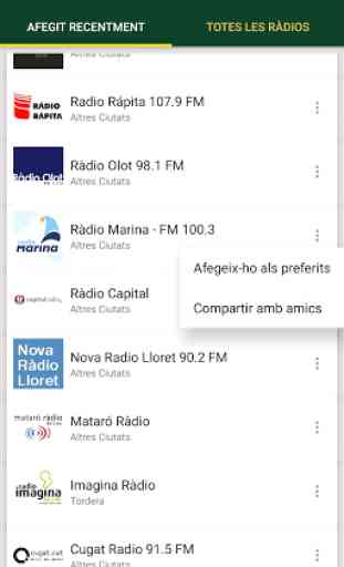 Ràdios de República de Catalunya - Espanya 1