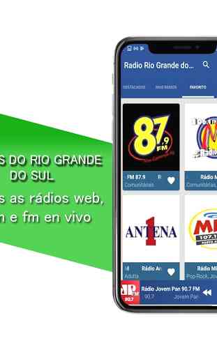 Radios do Rio Grande do Sul - FM, AM y Web 1