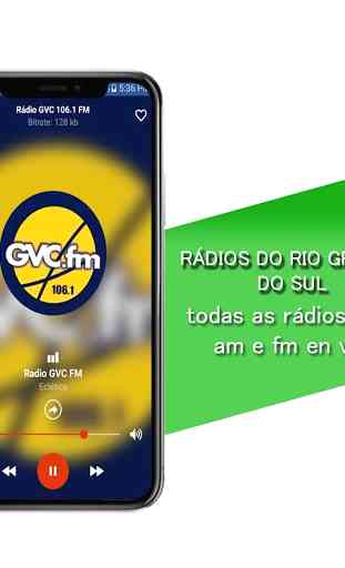 Radios do Rio Grande do Sul - FM, AM y Web 4