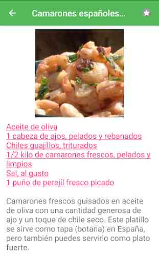 Recetas de comida española en español gratis. 4