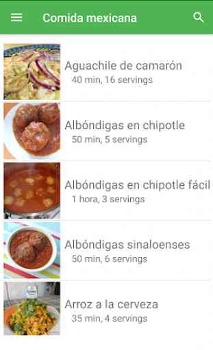 Recetas de comida mexicana en español gratis. 3