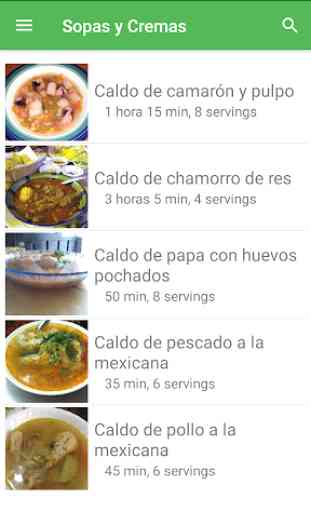 Recetas de sopas y cremas en español gratis. 3