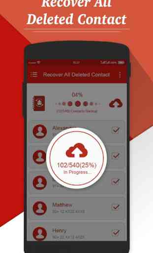 Recover All Deleted Contact & Sync 3
