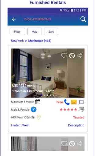 Rooms for Rent and Roommates - iRoommates.com 2