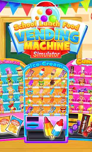 School Kids Prize Vending Machine & School Lunch 2