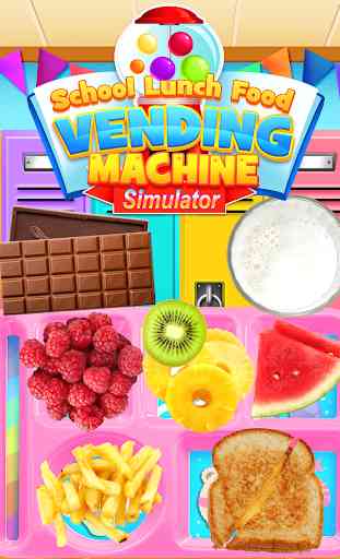 School Kids Prize Vending Machine & School Lunch 4