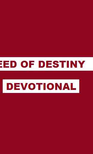 Seed of Destiny app (Daily Devotional) 1