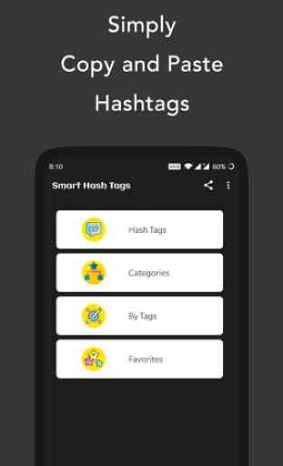 Smart Hash Tags - For Instagram, Facebook, Twitter 1