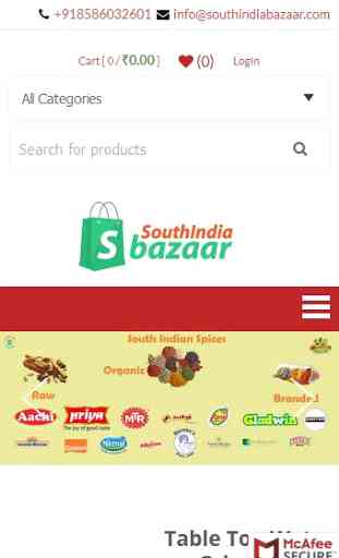 South India Bazaar 1