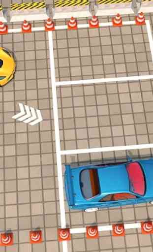 Sports car parking 3D Sim& luxury car driving test 3