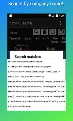 Stock Search real-time stock quotes, news, charts 4