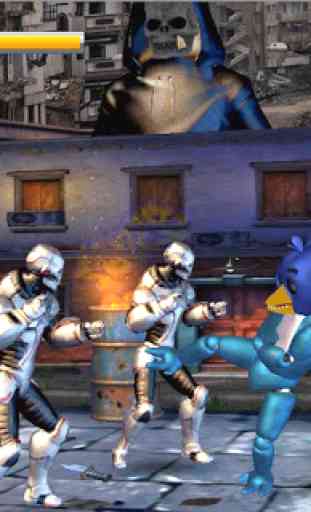 Street Night Battle Animatronic VS Robotic 2