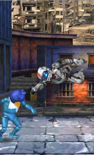 Street Night Battle Animatronic VS Robotic 3