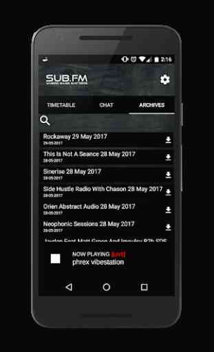 Sub FM - Official App 4
